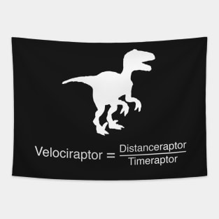 Funny dinosaur physics equation Tapestry