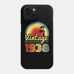 Vintage 1938 Made in 1938 85th birthday 85 years old Gift Phone Case