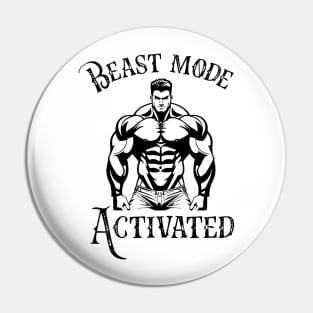 Beast mode Pin