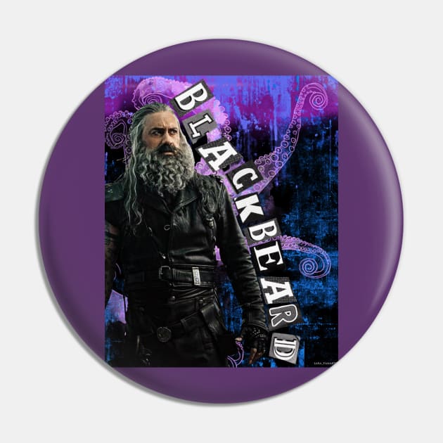 blackbeard Pin by sara-fanarts