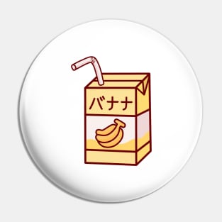 Banana Milk Box Pin