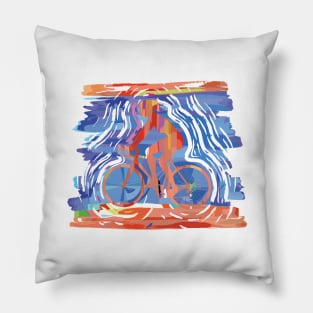 Bike Vintage Women Gift for Women Pillow