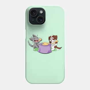 Pizza Kitty & Puppy Phone Case