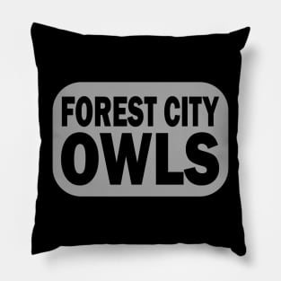 Forest City Owls Pillow