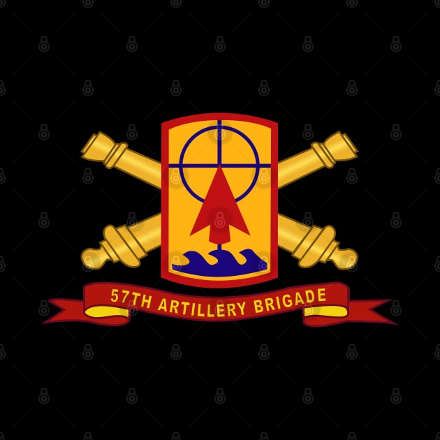 57th Artillery Brigade - SSI w Br - Ribbon by twix123844