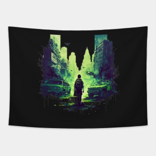 The Last of Us Pedro Pascal Joel inspired design Tapestry