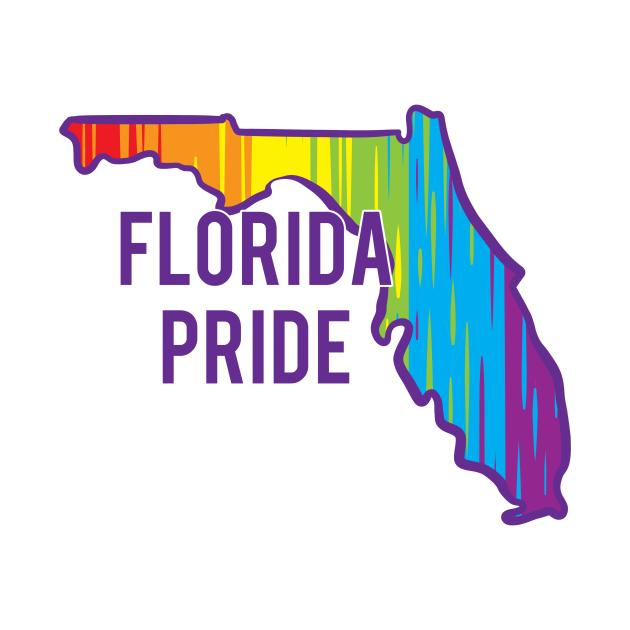 Florida Pride Florida TShirt TeePublic