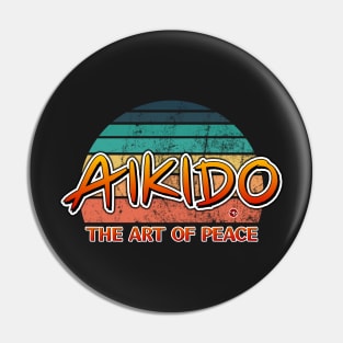 Aikido, The Art of Peace Pin