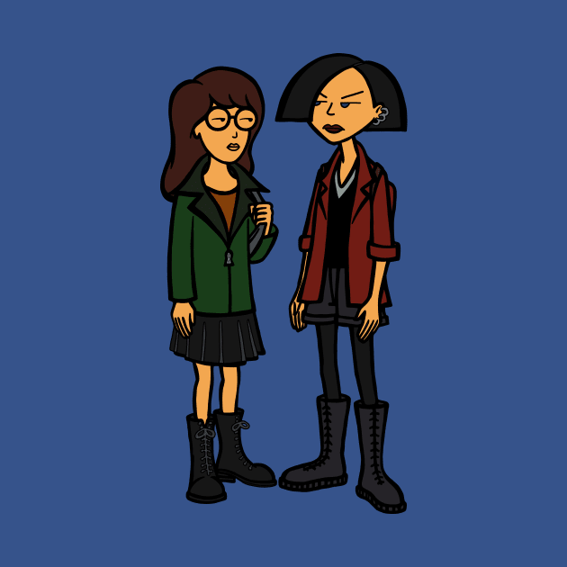 Daria and Jane by Doctor Seitan Designs