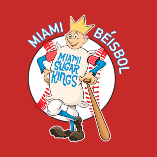 Marlins Baseball Sugar Kings Mascot T-Shirt