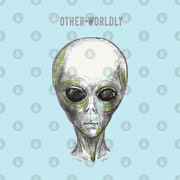 Other-worldy - Alien. by FanitsaArt