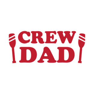 Rowing Dad Red T-Shirt