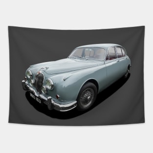 Mark 2 Jaguar in Grey Tapestry