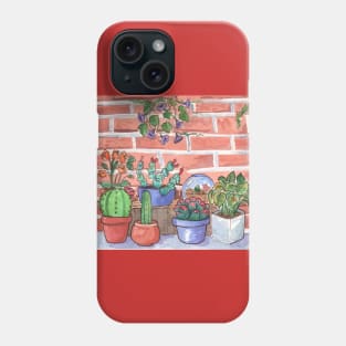 Garden wall Phone Case