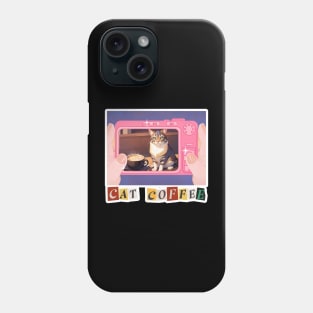 Cat Coffee Lover Phone Case