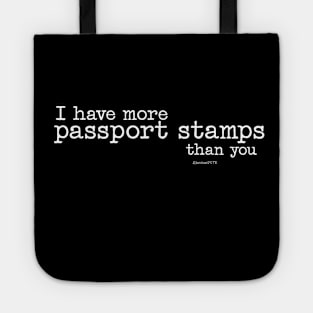 Passport stamps 1 Tote