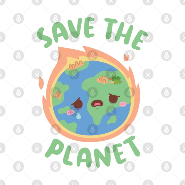 Crying Earth On Fire, Save The Planet by rustydoodle