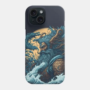 poseidon art Phone Case