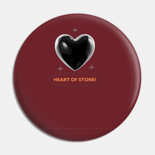 HEART OF STONE Pin by HTA DESIGNS