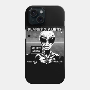 Funny Retro Alien Sci Fi Invasion Phone Case