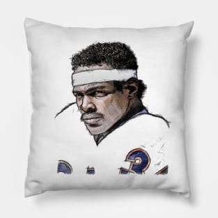 Walter Payton Chicago Icon Pillow