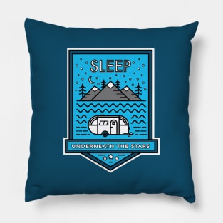 Sleep Underneath the Stars Wanderlust Pillow