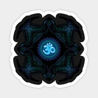 Shanti Om / Mandala Magnet