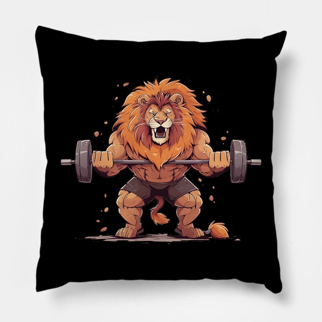 lion Pillow by lets find pirate