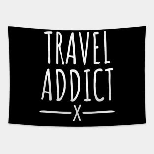 Travel addict Tapestry
