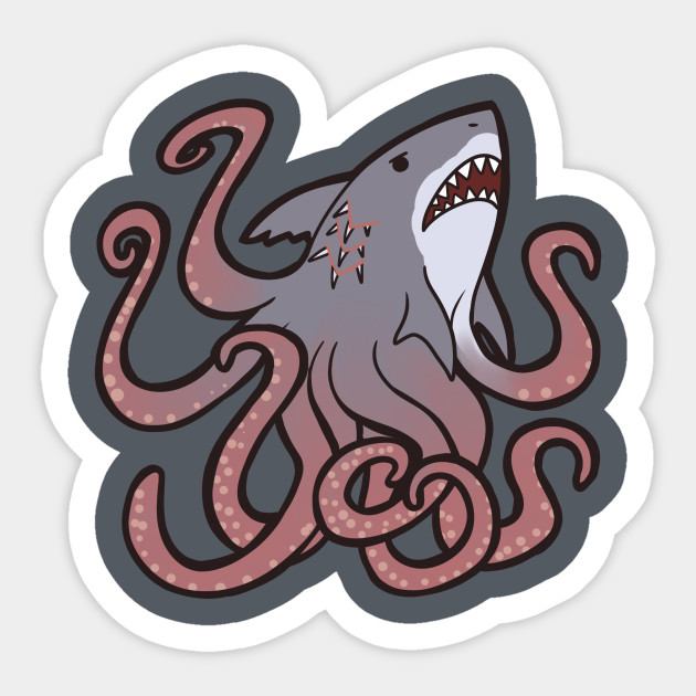 Sharktopus - Sharks - Sticker