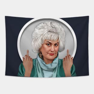 Dorothy Zbornak Flips Off Tapestry