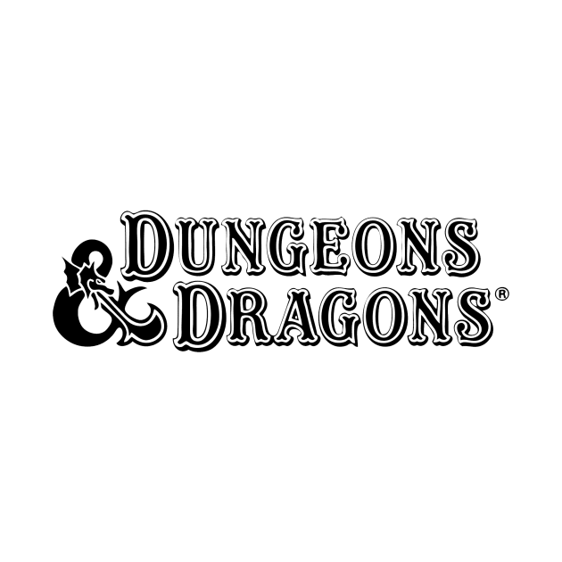 Dungeons and Dragons Retro Logo by Eux