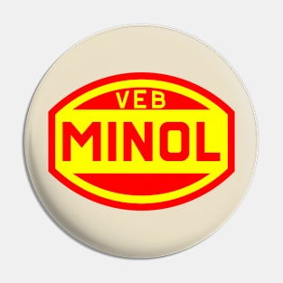 VEB Minol logo (original in 2c) Pin