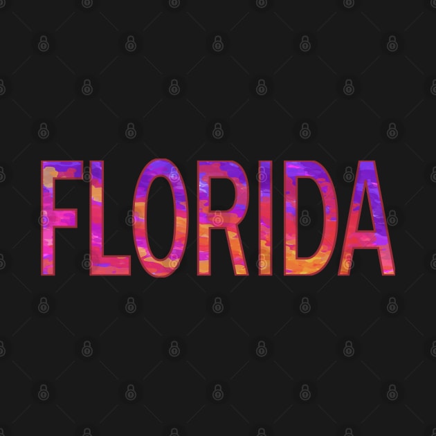 FLORIDA (Sunset Text) by SakuraDragon