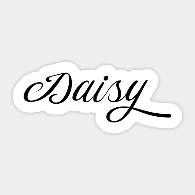 Name Daisy Daisy Sticker Teepublic The following 2 files are in this category, out of 2 total. name daisy
