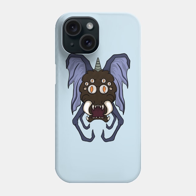 Flying Monster Phone Case by SisterSpyder923