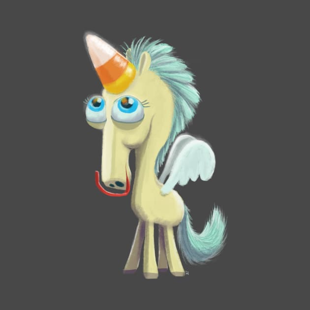 Studio Smush - The Candy Corn Unicorn by StudioSmush