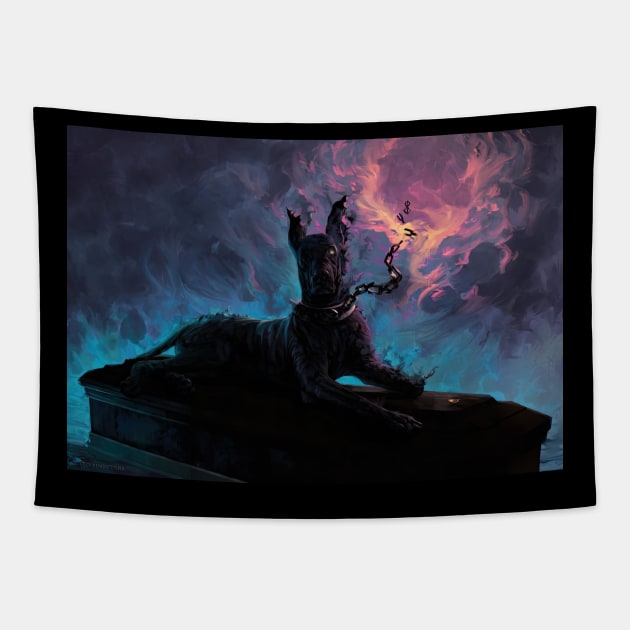 Guts Spirit Dog Tapestry by The Allusionist Podcast