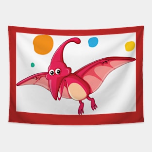 red t rex Tapestry