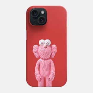 Pink Kaws Phone Case