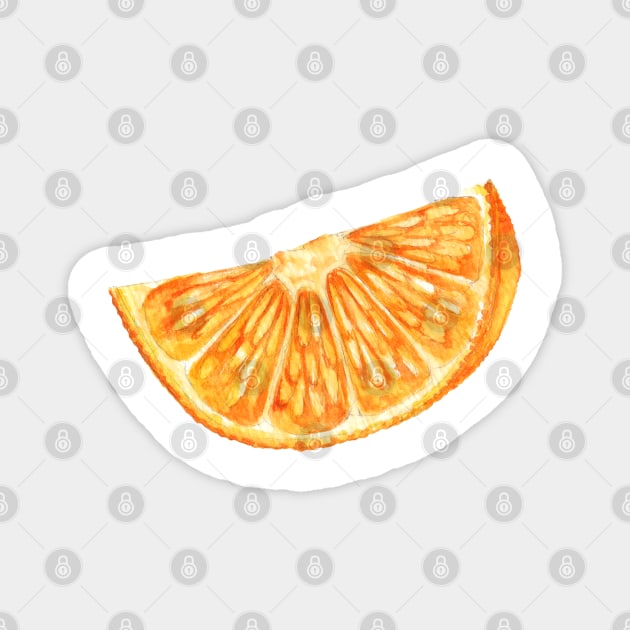 slice of orange Magnet by lisenok