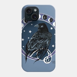 Raven Moon Phone Case