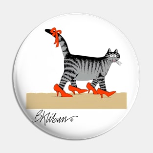 B kliban cat,  cat hotgirl Pin