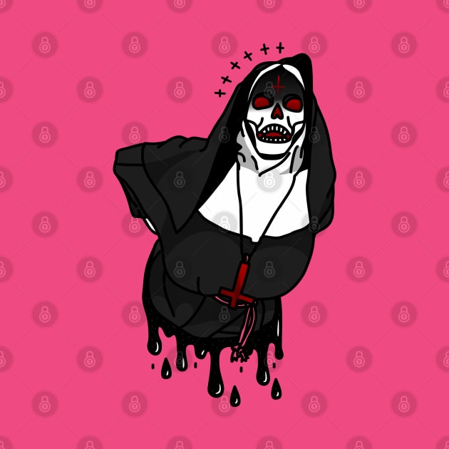 Satanic Nun Sister Of Evil by sadpanda