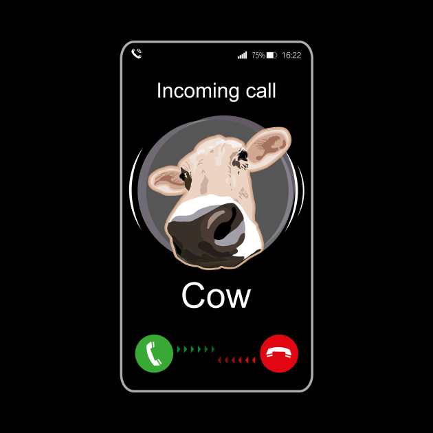 Incoming Call Cow - Funny Call by Hariolf´s Mega Store