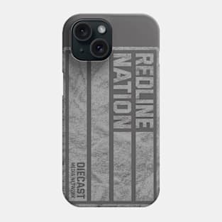 Redline Nation - Staff Car U.S. Army (Worn White on Black) Phone Case