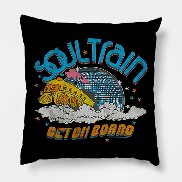 soul train Pillow by ThePuKiman