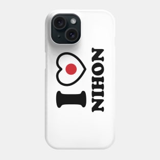 I HEART [LOVE] NIHON Phone Case