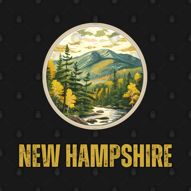 New Hampshire State USA by Mary_Momerwids