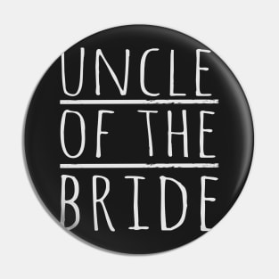 Uncle Of The Bride Wedding Engagement Party Gift Pin